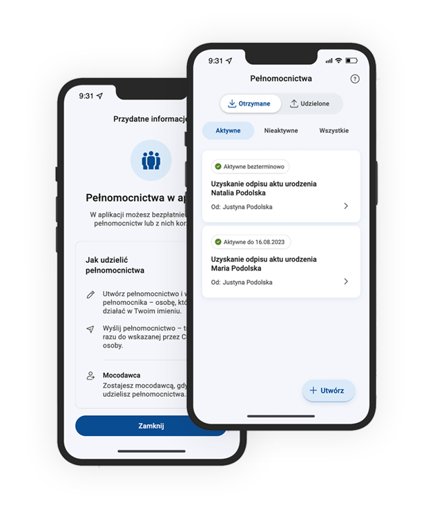 Podgląd kolejnego projektu